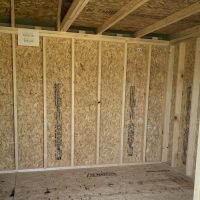10x16 Lofted Garden Shed (painted) #6622 Rent to Own $208 - Image 2