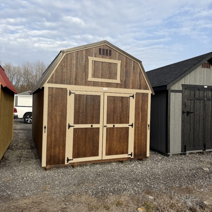 10×16 Lofted Barn (urethane) #8003 Rent to Own $200 Mt. Zion location ...